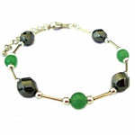 Load image into Gallery viewer, Bracelet - Hematite &amp; Aventurine - Style 19016
